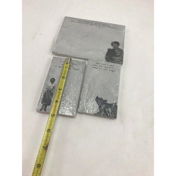 Primitives by Kathy humorous men themed notepads - Picture 3 of 6